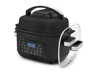 Bistro 13-in-1 Multi Cooker Air Fryer Grill Matte Black