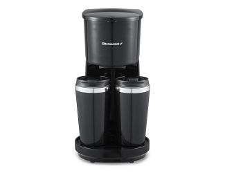 Dual Serve Coffeemaker w/ 2 Travel Mugs