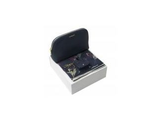 Set Cacharel (key ring, silk scarf & bag)