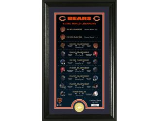 Chicago Bears "Legacy" Bronze Coin Photo Mint