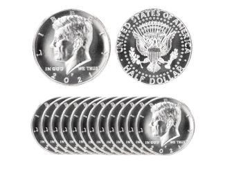 President John F. Kennedy 2022-2023 Half Dollars-set of 24 coins, freshly minted, US Treasury