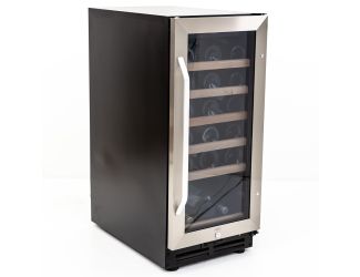 Avanti - 30 Bottle Wine Cooler - Stainless Steel