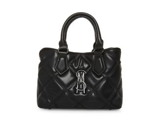 BMICKEY Quilted Small Satchel - Black