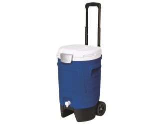 Sport 5 Gallon Roller Water Jug Blue