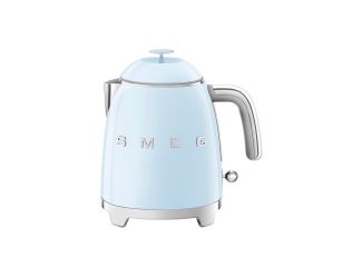 50's Retro-Style Electric Mini Kettle Pastel Blue