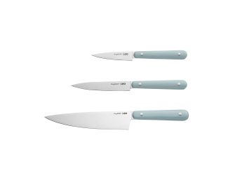 Leo 3pc Starter Knife Set, Slate