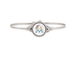 Miami Marlins Bangle Bracelet Size Petite