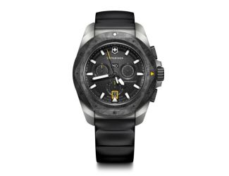 I.N.O.X. Chrono Titanium/Carbon, 43mm, Black Dial, Black Rubber Strap