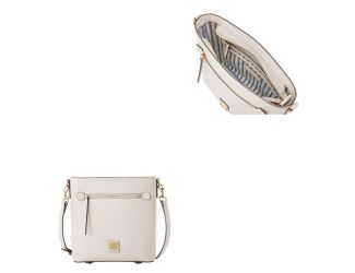 Saffiano Zip Crossbody