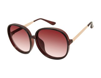 Women's Sunglasses - Brown Crystal/Gold