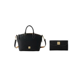 Lucca Domed Satchel and Continental Clutch Set