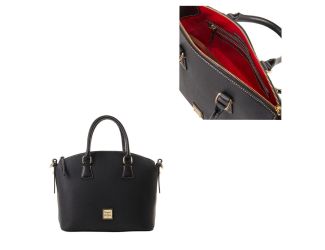 Pebble Grain Domed Satchel