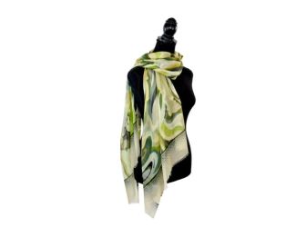 Brisa Retro Swirl Scarf
