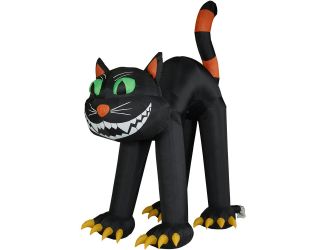 10-ft. Prelit Inflatable Black Cat