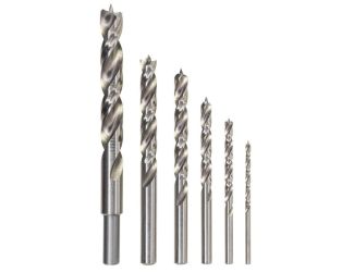Spyder 6-Piece Brad Point Drill Bit Set