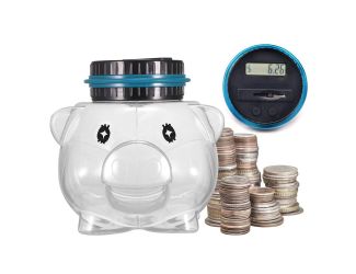 Digital Coin Counting Piggy Bank