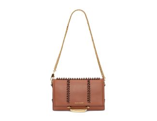 Alexander McQueen The Story Knotted Brown Handbag