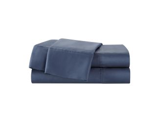 T400 Solid Cotton Sateen Sheet Set Size King
