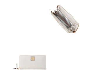 Saffiano Large Zip Around Wristlet