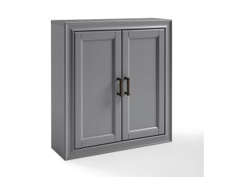 Tara Wall Cabinet In Vintage Grey