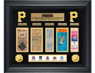 Pittsburgh Pirates World Series Deluxe Gold Coin & Ticket Collection