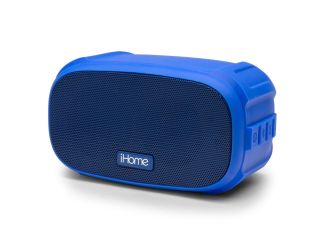iHome PLAYTOUGH X Water & Shock Resistant BT Speaker w/Long Life Mega Battery, Blue