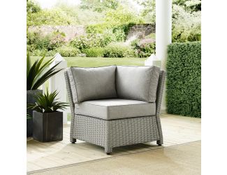 Bradenton Outdoor Wicker Sectional Corner Chair