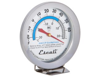 Escali - Refrigerator Freezer Dial Thermometer