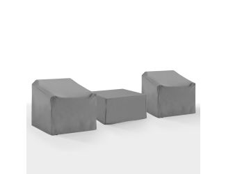 3Pc Outdoor Furniture Cover Set