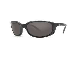 Brine Polarized Sunglasses - Shiny Black/Gray