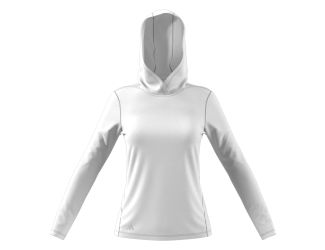 Adidas Women's Performance Golf Hoodie - White/S