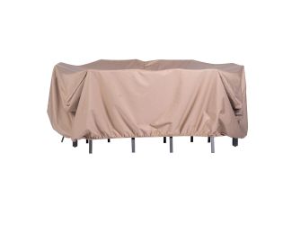 Weatherproof Large Outdoor Furniture Cover for 7-Piece Rectangular Dining Set, 94.5-In. L x 70.8-In.
