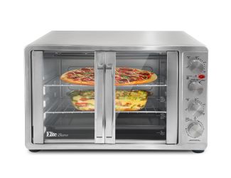 45L French Door Convection Toaster Oven w/ Rotisserie