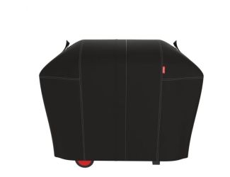 Cookout Heavy-Duty Cover for 3 and 4-Burner BBQ Grills, Black