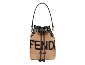 Fendi Mon Tresor Mini Bag in Shearling Superlux