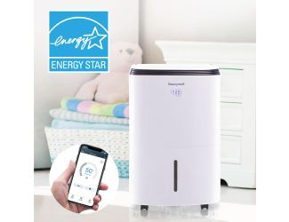 Smart Wi-Fi Energy Star Dehumidifier for Medium Basement and Room Up to 3000 Sq. Ft.