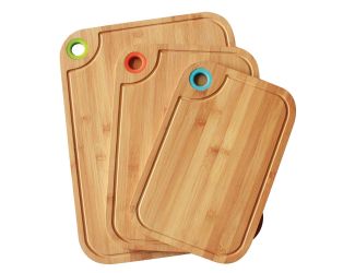 3pc Bamboo Cutting Board Set