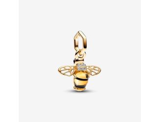 14k Gold Plated Bee Charm