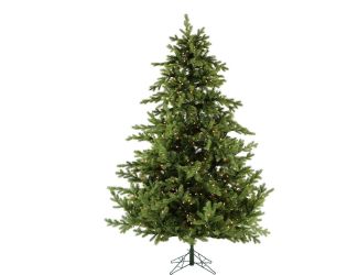 7.5-Ft. Virginia Fir Christmas Tree with Smart String Lighting