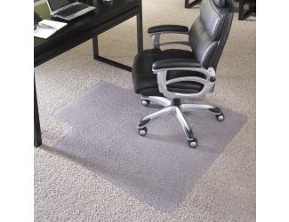 36" x 48" Big & Tall 400 lb. Capacity Carpet Chair Mat with Lip
