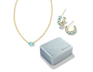 Cailin Aqua Crystal Gift Set