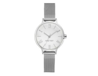 Women's Silver Mesh Bracelet Watch
