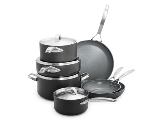 Paris Pro Hard Anodized Nonstick 11pc Cookware Set