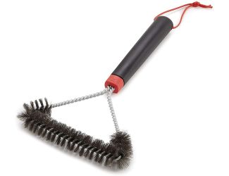 Weber 12" Three-Sided Grill Brush