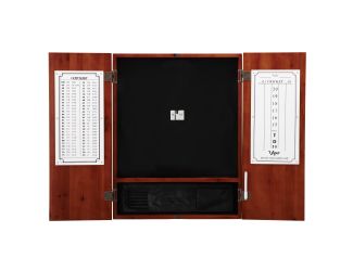 Viper Metropolitan Cinnamon Steel Tip Dartboard Cabinet
