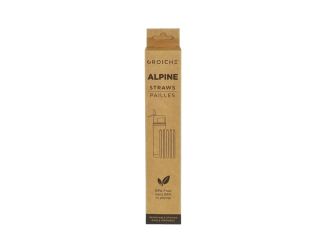 GROSCHE Alpine Flip n' Sip 40 oz spare pastic straw 5 pack - Clear