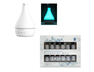 AROMA 2 Ultrasonic Humidifier with Aromatherapy and Essential Oils (14 pack)