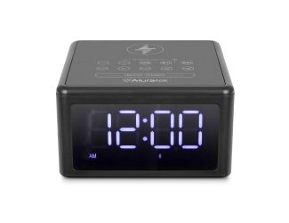 Wireless Charging FM Clock Radio with Bluetooth Streaming