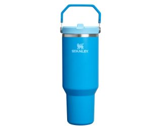 The IceFlow Flip Straw Tumbler 40oz - Azure