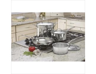 7  Piece Stainless Cookware Set